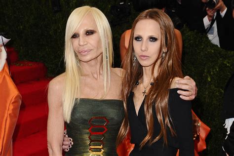 donatella versace kids|donatella versace's daughter.